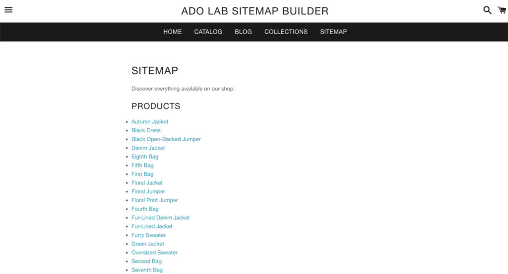 seo sitemap builder