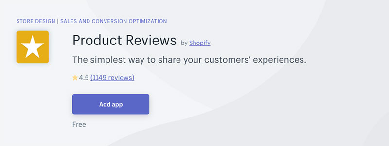 shopify product reviews app