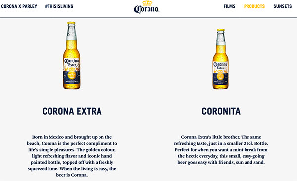 corona beer metaphor company name
